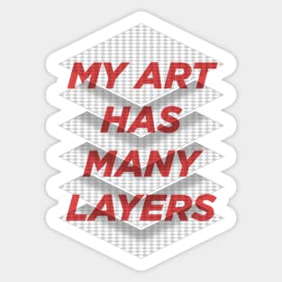 Art Snob Sticker